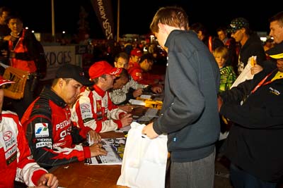 13-May-2011;APRC;Asia-Pacific-Rally-Championship;Australia;Caloundra;IROQ;International-Rally-Of-Queensland;QLD;Queensland;Rifat-Sungkar;Sunshine-Coast;auto;motorsport;night;portrait;racing;wide-angle