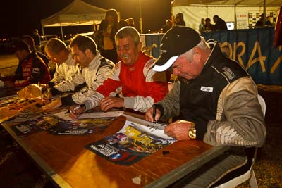 13-May-2011;APRC;Asia-Pacific-Rally-Championship;Australia;Brian-Green;Caloundra;IROQ;International-Rally-Of-Queensland;QLD;Queensland;Simon-Knowles;Sunshine-Coast;auto;motorsport;night;portrait;racing;wide-angle