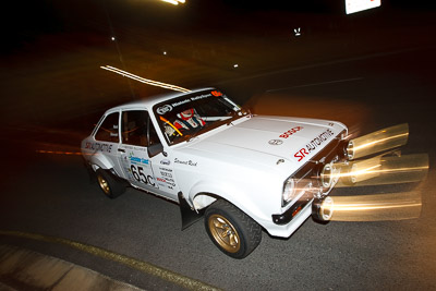 65;13-May-2011;65;Australia;Australian-Classic-Rally-Championship;Caloundra;Ford-Escort-Mk-II;IROQ;Iain-Stewart;International-Rally-Of-Queensland;QLD;Queensland;Stewart-Reid;Sunshine-Coast;auto;motorsport;night;racing;wide-angle