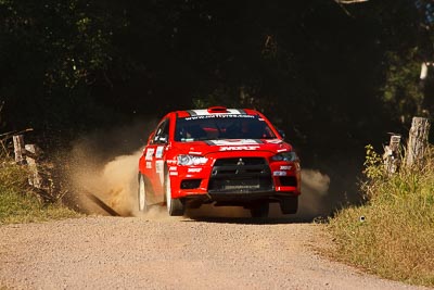 3;14-May-2011;3;APRC;Asia-Pacific-Rally-Championship;Australia;Gaurav-Gill;Glen-Macneall;IROQ;Imbil;International-Rally-Of-Queensland;Mitsubishi-Lancer-Evolution-X;QLD;Queensland;Sunshine-Coast;Team-MRF;auto;motorsport;racing;super-telephoto