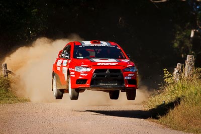 3;14-May-2011;3;APRC;Asia-Pacific-Rally-Championship;Australia;Gaurav-Gill;Glen-Macneall;IROQ;Imbil;International-Rally-Of-Queensland;Mitsubishi-Lancer-Evolution-X;QLD;Queensland;Sunshine-Coast;Team-MRF;Topshot;auto;motorsport;racing;super-telephoto