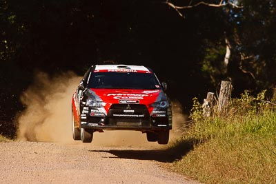 6;14-May-2011;6;APRC;Asia-Pacific-Rally-Championship;Australia;IROQ;Imbil;International-Rally-Of-Queensland;Mitsubishi-Lancer-Evolution-IX;Pertamina-Cusco-Racing;QLD;Queensland;Rifat-Sungkar;Scott-Beckwith;Sunshine-Coast;auto;motorsport;racing;super-telephoto