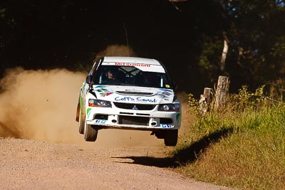 7;14-May-2011;7;APRC;Asia-Pacific-Rally-Championship;Australia;David-Green;IROQ;Imbil;International-Rally-Of-Queensland;Mitsubishi-Lancer-Evolution-IX;Nathan-Quinn;QLD;Queensland;Sunshine-Coast;auto;motorsport;racing;super-telephoto