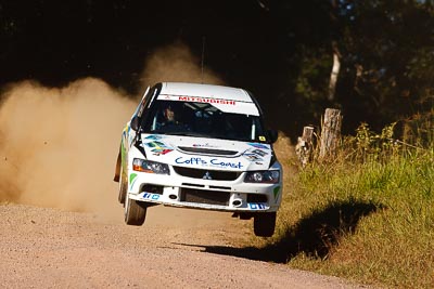 7;14-May-2011;7;APRC;Asia-Pacific-Rally-Championship;Australia;David-Green;IROQ;Imbil;International-Rally-Of-Queensland;Mitsubishi-Lancer-Evolution-IX;Nathan-Quinn;QLD;Queensland;Sunshine-Coast;auto;motorsport;racing;super-telephoto