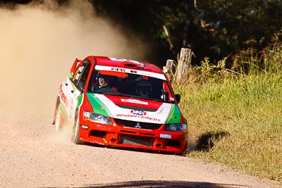 12;12;14-May-2011;APRC;Asia-Pacific-Rally-Championship;Australia;Bosowa-Rally-Team;Hade-Mboi;IROQ;Imbil;International-Rally-Of-Queensland;Mitsubishi-Lancer-Evolution-IX;QLD;Queensland;Subhan-Aksa;Sunshine-Coast;auto;motorsport;racing;super-telephoto