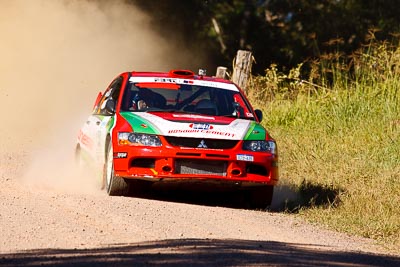 12;12;14-May-2011;APRC;Asia-Pacific-Rally-Championship;Australia;Bosowa-Rally-Team;Hade-Mboi;IROQ;Imbil;International-Rally-Of-Queensland;Mitsubishi-Lancer-Evolution-IX;QLD;Queensland;Subhan-Aksa;Sunshine-Coast;auto;motorsport;racing;super-telephoto