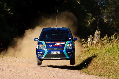 14;14;14-May-2011;APRC;Asia-Pacific-Rally-Championship;Australia;Daymon-Nicoli;Ford-Fiesta-ST;IROQ;Imbil;International-Rally-Of-Queensland;QLD;Queensland;Razvan-Vlad;Sunshine-Coast;auto;motorsport;racing;super-telephoto