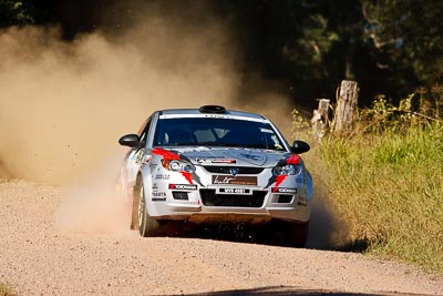 15;14-May-2011;APRC;Asia-Pacific-Rally-Championship;Australia;IROQ;Imbil;International-Rally-Of-Queensland;Karamjit-Singh;Proton-Cusco-Rally-Team;Proton-Satria-Neo;QLD;Queensland;Sunshine-Coast;Vivek-Ponnusamy;auto;motorsport;racing;super-telephoto