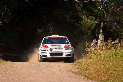 20;14-May-2011;20;ARC;Australia;Australian-Rally-Championship;IROQ;Imbil;International-Rally-Of-Queensland;John-Allen;QLD;Queensland;Ryan-Smart;Smart-Motorsport;Sunshine-Coast;Toyota-Corolla-Sportivo;auto;motorsport;racing;super-telephoto