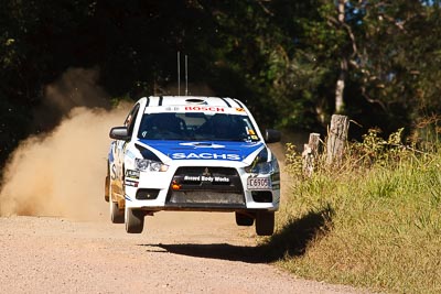 22;14-May-2011;22;ARC;Australia;Australian-Rally-Championship;IROQ;Imbil;International-Rally-Of-Queensland;John-McCarthy;Mitsubishi-Lancer-Evolution-X;QLD;Queensland;Sachs-Rally-Team;Steven-Shepheard;Sunshine-Coast;auto;motorsport;racing;super-telephoto