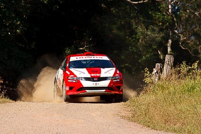 23;14-May-2011;23;ARC;Australia;Australian-Rally-Championship;Eli-Evans;Glen-Weston;Honda-Civic-Type-R;IROQ;Imbil;International-Rally-Of-Queensland;QLD;Queensland;Sunshine-Coast;auto;motorsport;racing;super-telephoto