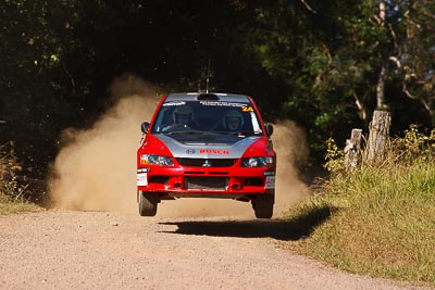 24;14-May-2011;24;ARC;Australia;Australian-Rally-Championship;Helen-Cheers;IROQ;Imbil;International-Rally-Of-Queensland;Michael-Boaden;Mitsubishi-Lancer-Evolution-IX;QLD;Queensland;Sunshine-Coast;auto;motorsport;racing;super-telephoto