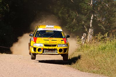 29;14-May-2011;29;ARC;Australia;Australian-Rally-Championship;Derek-Reynolds;IROQ;Imbil;International-Rally-Of-Queensland;Mitsubishi-Lancer-Evolution-V;QLD;Queensland;Ray-Baker;Sunshine-Coast;auto;motorsport;racing;super-telephoto