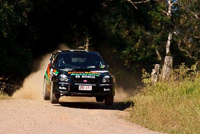 30;14-May-2011;30;ARC;Australia;Australian-Rally-Championship;DSA-Motorsport;IROQ;Imbil;International-Rally-Of-Queensland;Mark-Butcher;QLD;Queensland;Subaru-Impreza-WRX;Sunshine-Coast;Warren-Phillip‒Clarke;auto;motorsport;racing;super-telephoto