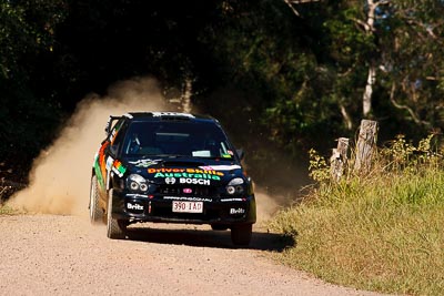 30;14-May-2011;30;ARC;Australia;Australian-Rally-Championship;DSA-Motorsport;IROQ;Imbil;International-Rally-Of-Queensland;Mark-Butcher;QLD;Queensland;Subaru-Impreza-WRX;Sunshine-Coast;Warren-Phillip‒Clarke;auto;motorsport;racing;super-telephoto