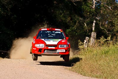 31;14-May-2011;31;ARC;Australia;Australian-Rally-Championship;Caitlin-Earley;IROQ;Imbil;International-Rally-Of-Queensland;Michael-Bailey;Mitsubishi-Lancer-Evolution-IV;QLD;Queensland;Sunshine-Coast;auto;motorsport;racing;super-telephoto