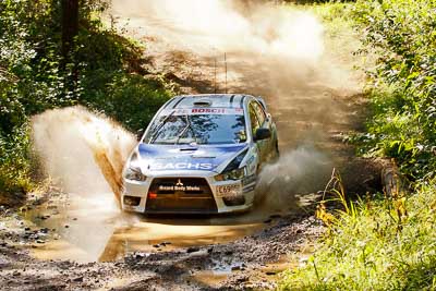 22;14-May-2011;22;ARC;Australia;Australian-Rally-Championship;IROQ;Imbil;International-Rally-Of-Queensland;John-McCarthy;Mitsubishi-Lancer-Evolution-X;QLD;Queensland;Sachs-Rally-Team;Steven-Shepheard;Sunshine-Coast;auto;motorsport;racing;telephoto