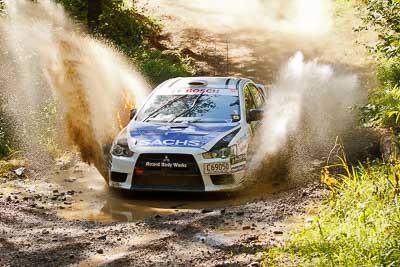 22;14-May-2011;22;ARC;Australia;Australian-Rally-Championship;IROQ;Imbil;International-Rally-Of-Queensland;John-McCarthy;Mitsubishi-Lancer-Evolution-X;QLD;Queensland;Sachs-Rally-Team;Steven-Shepheard;Sunshine-Coast;auto;motorsport;racing;telephoto