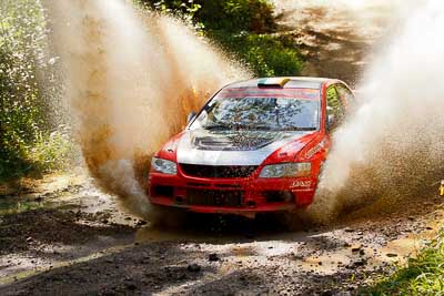 26;14-May-2011;26;ARC;Australia;Australian-Rally-Championship;Ben-Atkinson;Charlie-Drake;IROQ;Imbil;International-Rally-Of-Queensland;Mitsubishi-Lancer-Evolution-VIII;QLD;Queensland;Sunshine-Coast;auto;motorsport;racing;telephoto