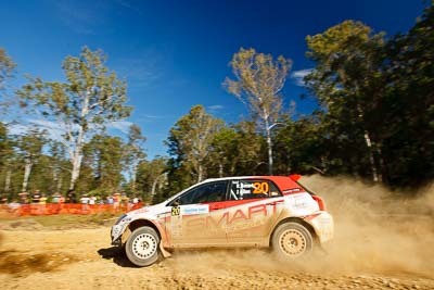 20;14-May-2011;20;ARC;Australia;Australian-Rally-Championship;IROQ;Imbil;International-Rally-Of-Queensland;John-Allen;QLD;Queensland;Ryan-Smart;Smart-Motorsport;Sunshine-Coast;Toyota-Corolla-Sportivo;auto;motorsport;racing;special-stage;wide-angle