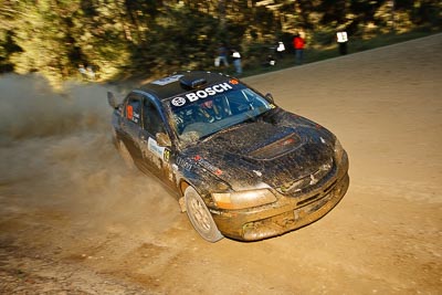 19;14-May-2011;19;ARC;Activ-RallySport;Australia;Australian-Rally-Championship;IROQ;Imbil;International-Rally-Of-Queensland;Justin-Dowel;Matt-Lee;Mitsubishi-Lancer-Evolution-IX;QLD;Queensland;Sunshine-Coast;auto;motorsport;racing;special-stage;wide-angle