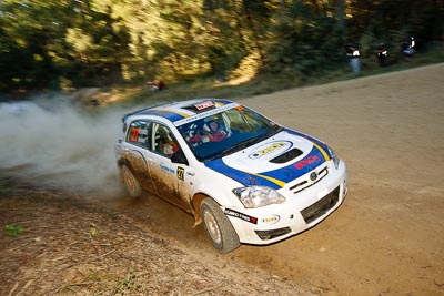 27;14-May-2011;27;ARC;Australia;Australian-Rally-Championship;IROQ;Imbil;International-Rally-Of-Queensland;Margot-Knowles;QLD;Queensland;Simon-Knowles;Sunshine-Coast;Toyota-Corolla-Sportivo;auto;motorsport;racing;special-stage;wide-angle