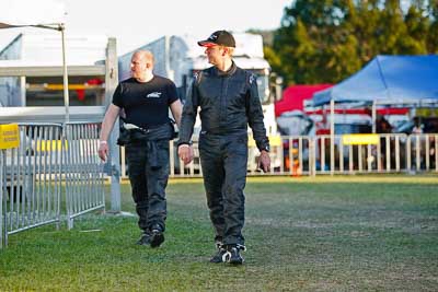 14-May-2011;ARC;Activ-RallySport;Australia;Australian-Rally-Championship;IROQ;Imbil;International-Rally-Of-Queensland;Justin-Dowel;Matt-Lee;QLD;Queensland;Sunshine-Coast;auto;motorsport;portrait;racing;service-park;telephoto