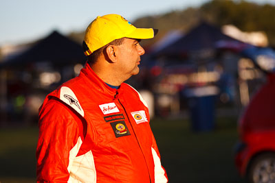 14-May-2011;APRC;Asia-Pacific-Rally-Championship;Australia;IROQ;Imbil;International-Rally-Of-Queensland;Jagdev-Singh;QLD;Queensland;Sunshine-Coast;auto;motorsport;portrait;racing;service-park;telephoto