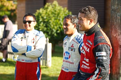 15-May-2011;APRC;Asia-Pacific-Rally-Championship;Australia;IROQ;Imbil;International-Rally-Of-Queensland;QLD;Queensland;Rifat-Sungkar;Sunshine-Coast;auto;motorsport;portrait;racing;service-park;telephoto