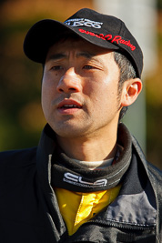 15-May-2011;APRC;Asia-Pacific-Rally-Championship;Australia;IROQ;Imbil;International-Rally-Of-Queensland;QLD;Queensland;Sunshine-Coast;Takahiro-Yasui;auto;motorsport;portrait;racing;service-park;telephoto