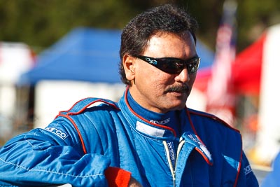 15-May-2011;APRC;Asia-Pacific-Rally-Championship;Australia;IROQ;Imbil;International-Rally-Of-Queensland;Karamjit-Singh;QLD;Queensland;Sunshine-Coast;auto;motorsport;portrait;racing;service-park;telephoto