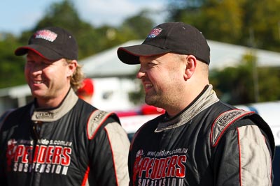 15-May-2011;ARC;Australia;Australian-Rally-Championship;IROQ;Imbil;International-Rally-Of-Queensland;Lee-Tierney;QLD;Queensland;Sunshine-Coast;auto;motorsport;portrait;racing;service-park;telephoto