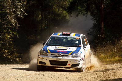 27;15-May-2011;27;ARC;Australia;Australian-Rally-Championship;IROQ;Imbil;International-Rally-Of-Queensland;Margot-Knowles;QLD;Queensland;Simon-Knowles;Sunshine-Coast;Toyota-Corolla-Sportivo;auto;motorsport;racing;special-stage;telephoto