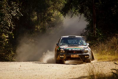 30;15-May-2011;30;ARC;Australia;Australian-Rally-Championship;DSA-Motorsport;IROQ;Imbil;International-Rally-Of-Queensland;Mark-Butcher;QLD;Queensland;Subaru-Impreza-WRX;Sunshine-Coast;Warren-Phillip‒Clarke;auto;motorsport;racing;special-stage;telephoto