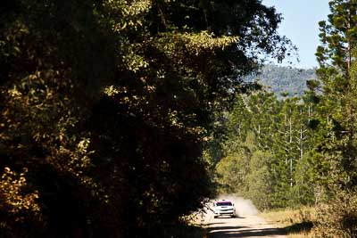 10;10;15-May-2011;APRC;Asia-Pacific-Rally-Championship;Australia;Daniel-Palau;IROQ;Imbil;International-Rally-Of-Queensland;Possum-Bourne-Motorsport;QLD;Queensland;Sunshine-Coast;Thierry-Song;auto;motorsport;racing;special-stage;telephoto