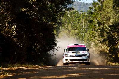 10;10;15-May-2011;APRC;Asia-Pacific-Rally-Championship;Australia;Daniel-Palau;IROQ;Imbil;International-Rally-Of-Queensland;Possum-Bourne-Motorsport;QLD;Queensland;Sunshine-Coast;Thierry-Song;auto;motorsport;racing;special-stage;telephoto