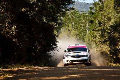 10;10;15-May-2011;APRC;Asia-Pacific-Rally-Championship;Australia;Daniel-Palau;IROQ;Imbil;International-Rally-Of-Queensland;Possum-Bourne-Motorsport;QLD;Queensland;Sunshine-Coast;Thierry-Song;auto;motorsport;racing;special-stage;telephoto