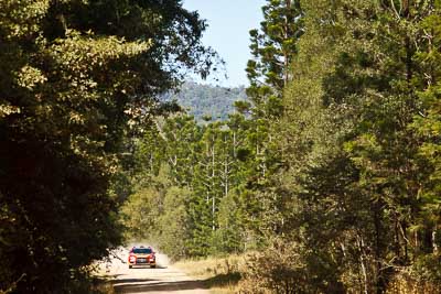 11;11;15-May-2011;APRC;Asia-Pacific-Rally-Championship;Australia;Fan-Fan;IROQ;Imbil;International-Rally-Of-Queensland;Junwei-Fang;QLD;Queensland;Soueast-Motor-Kumho-Team;Sunshine-Coast;auto;motorsport;racing;special-stage;telephoto