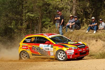 17;15-May-2011;17;APRC;Asia-Pacific-Rally-Championship;Australia;Gunaseelan-Rajoo;IROQ;Imbil;International-Rally-Of-Queensland;Jagdev-Singh;Pennzoil-GSR-Racing-Team;Proton-Satria-Neo;QLD;Queensland;Sunshine-Coast;auto;motorsport;racing;special-stage;telephoto