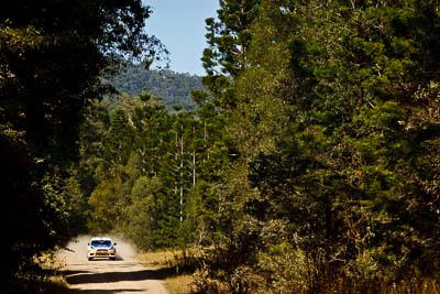 22;15-May-2011;22;ARC;Australia;Australian-Rally-Championship;IROQ;Imbil;International-Rally-Of-Queensland;John-McCarthy;Mitsubishi-Lancer-Evolution-X;QLD;Queensland;Sachs-Rally-Team;Steven-Shepheard;Sunshine-Coast;auto;motorsport;racing;special-stage;telephoto