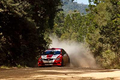 23;15-May-2011;23;ARC;Australia;Australian-Rally-Championship;Eli-Evans;Glen-Weston;Honda-Civic-Type-R;IROQ;Imbil;International-Rally-Of-Queensland;QLD;Queensland;Sunshine-Coast;auto;motorsport;racing;special-stage;telephoto