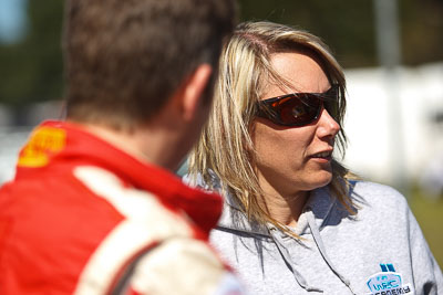 15-May-2011;Australia;IROQ;Imbil;International-Rally-Of-Queensland;QLD;Queensland;Rhianon-Smyth;Sunshine-Coast;auto;motorsport;portrait;racing;service-park;telephoto