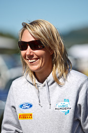 15-May-2011;Australia;IROQ;Imbil;International-Rally-Of-Queensland;QLD;Queensland;Rhianon-Smyth;Sunshine-Coast;Topshot;auto;motorsport;portrait;racing;service-park;telephoto