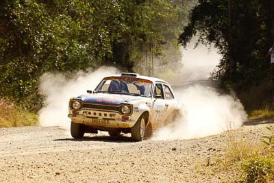 72;15-May-2011;Australia;Australian-Classic-Rally-Championship;David-Hills;Ford-Escort-Mk-I;IROQ;Imbil;International-Rally-Of-Queensland;Paul-Bennett;QLD;Queensland;Sunshine-Coast;auto;motorsport;racing;special-stage;telephoto