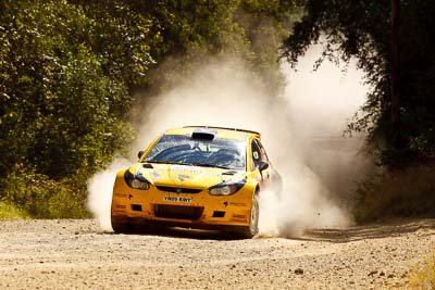 4;15-May-2011;4;APRC;Alister-McRae;Asia-Pacific-Rally-Championship;Australia;Bill-Hayes;IROQ;Imbil;International-Rally-Of-Queensland;Proton-Motorsports;Proton-Satria-Neo-S2000;QLD;Queensland;Sunshine-Coast;auto;motorsport;racing;special-stage;telephoto