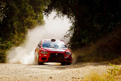 3;15-May-2011;3;APRC;Asia-Pacific-Rally-Championship;Australia;Gaurav-Gill;Glen-Macneall;IROQ;Imbil;International-Rally-Of-Queensland;Mitsubishi-Lancer-Evolution-X;QLD;Queensland;Sunshine-Coast;Team-MRF;auto;motorsport;racing;special-stage;telephoto