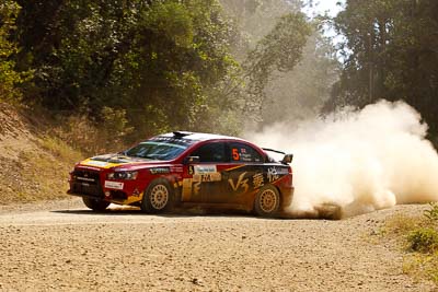 5;15-May-2011;5;APRC;Asia-Pacific-Rally-Championship;Australia;IROQ;Ieuan-Thomas;Imbil;International-Rally-Of-Queensland;Mark-Higgins;Mitsubishi-Lancer-Evolution-X;QLD;Queensland;Soueast-Motor-Kumho-Team;Sunshine-Coast;auto;motorsport;racing;special-stage;telephoto