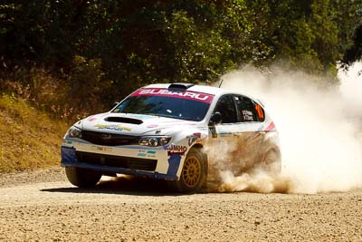 10;10;15-May-2011;APRC;Asia-Pacific-Rally-Championship;Australia;Daniel-Palau;IROQ;Imbil;International-Rally-Of-Queensland;Possum-Bourne-Motorsport;QLD;Queensland;Sunshine-Coast;Thierry-Song;auto;motorsport;racing;special-stage;telephoto