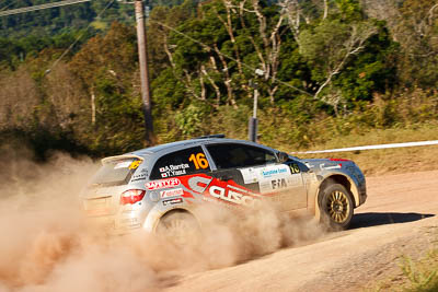 16;15-May-2011;16;APRC;Akira-Bamba;Asia-Pacific-Rally-Championship;Australia;IROQ;Imbil;International-Rally-Of-Queensland;Proton-Cusco-Rally-Team;Proton-Satria-Neo;QLD;Queensland;Sunshine-Coast;Takahiro-Yasui;auto;motorsport;racing;special-stage;telephoto