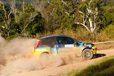 14;14;15-May-2011;APRC;Asia-Pacific-Rally-Championship;Australia;Daymon-Nicoli;Ford-Fiesta-ST;IROQ;Imbil;International-Rally-Of-Queensland;QLD;Queensland;Razvan-Vlad;Sunshine-Coast;auto;motorsport;racing;special-stage;telephoto